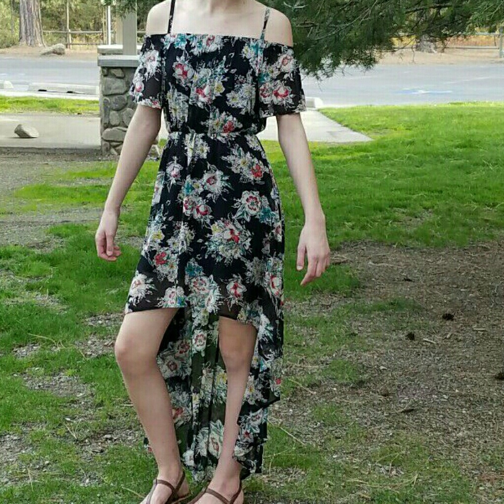 Beautiful Floral Print Dress